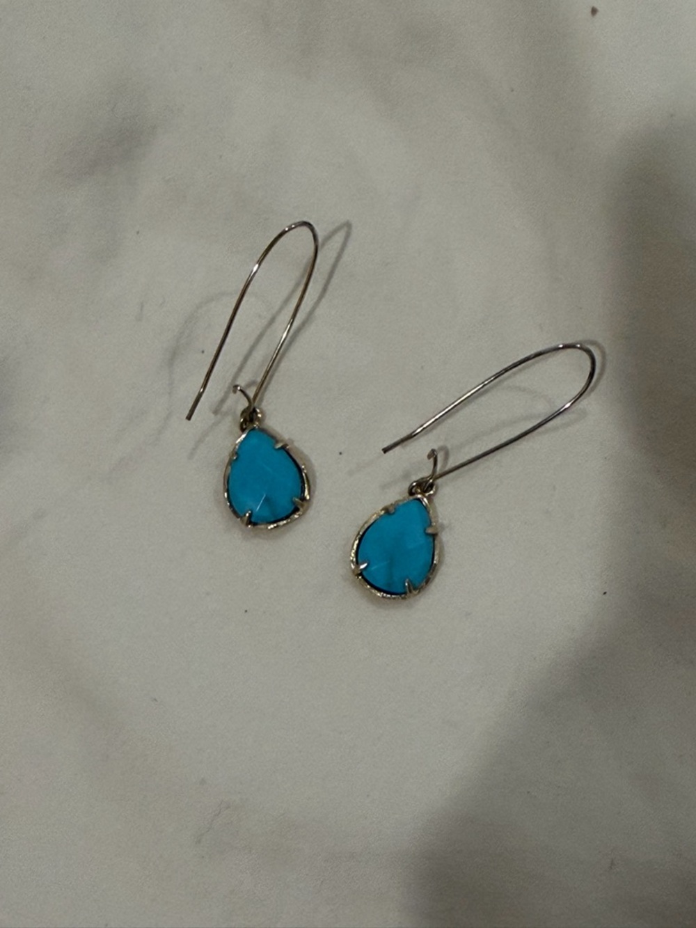 Kendra Scott Turquoise Teardrop Earrings - Women's Jewelry